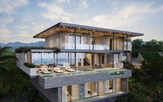 Architectural marvel - The Axis House, showcasing east-west alignment for optimal sunlight and breathtaking views.