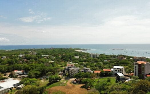 Tamarindo Ocean View lot with services.