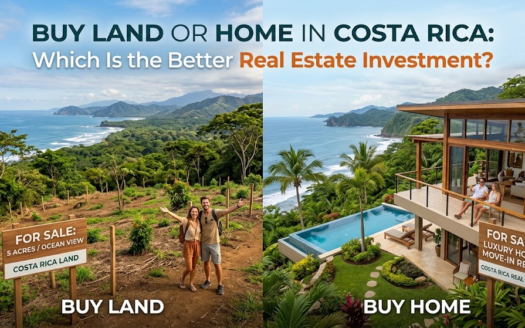 buy land or home in costa rica