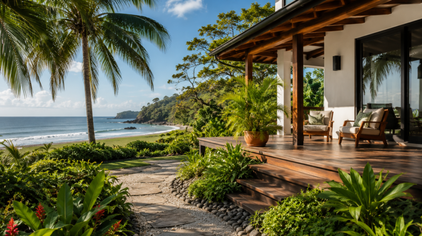 Maintaining a beach home in Costa Rica coastal property