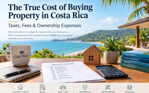 cost of buying property in Costa Rica