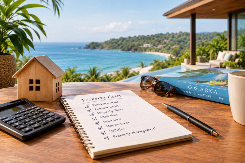 cost of buying property in Costa Rica