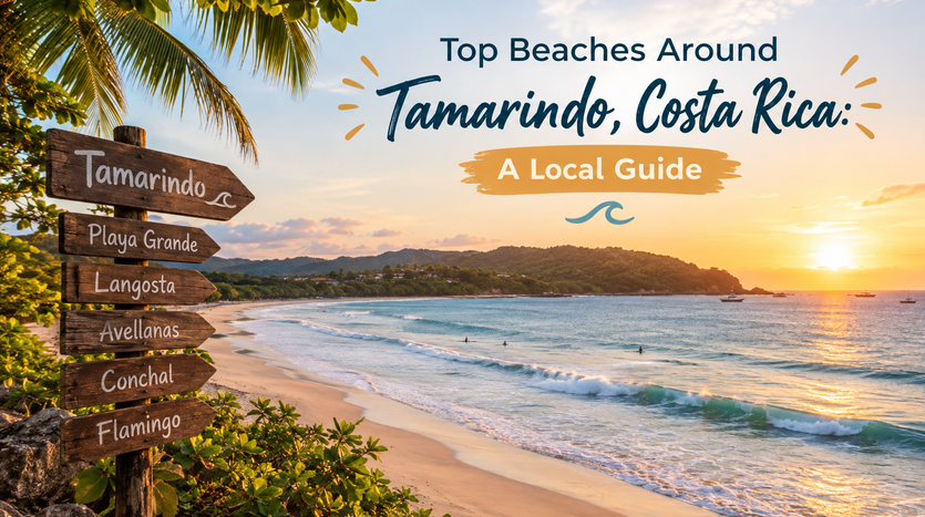 beaches near Tamarindo Costa Rica
